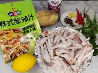 Lazy Version of Spicy and Sour Chicken Feet