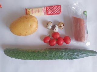 Cucumber Mashed Potato Salad Sushi