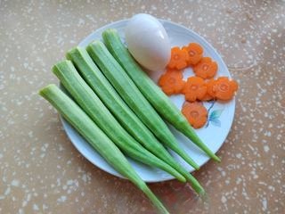Exclusive Cold Dressed Okra with Eggs