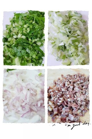 Fried rice with sausages that you can't get tired of