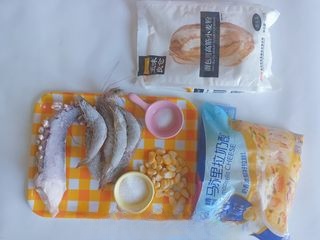 Squid and Fresh Shrimp Pizza
