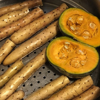 Yam and Mixed Grain Pancake