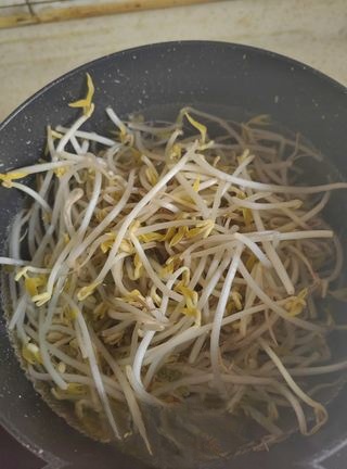 Stir-fried Rice Noodles with Eggs and Bean Sprouts - Exclusive