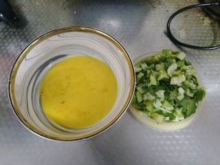 Egg and bok choy fried rice
