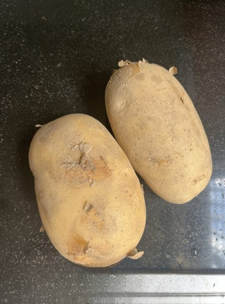Homemade potato chips