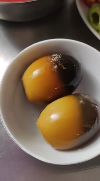 Spicy Eggplant with Pounded Preserved Egg