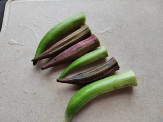 Okra Mixed with Tofu Exclusive