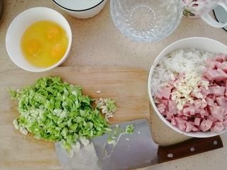 Golden and Silver Egg Fried Rice
