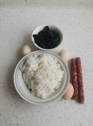Cantonese Sausage Fried Rice