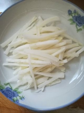 Cold Dressed Shredded White Radish