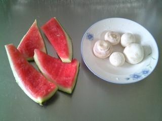 Stir-fried Mushrooms with Watermelon Rind Exclusive