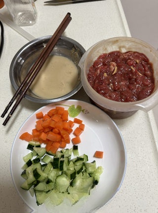 Beef Stir-fried with Diced Potatoes