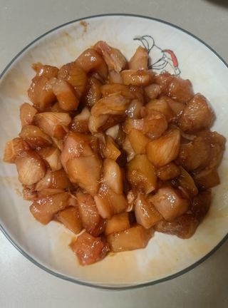 Assorted Stir-Fried Chicken Cubes