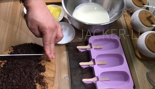 Taste the dark chocolate ice cream and encounter an unparalleled delicious flavor