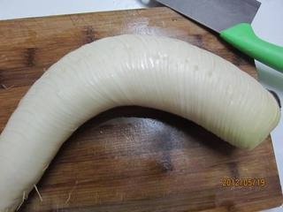 The first time making sweet and sour radish
