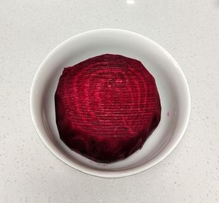 Cold Dressed Red Beets
