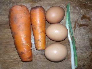 Carrot and Egg Pancake