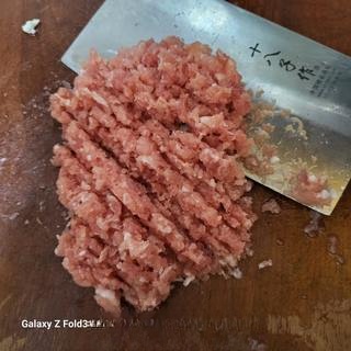 Dried radish and minced meat fried eggs