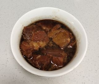 Beef stew with potatoes and tomatoes