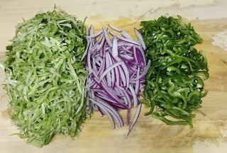 Stir-Fried Three Shreds with Vegetables