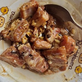 Steamed Spare Ribs with Fermented Black Bean and Bean Curd Skin