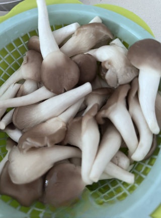 Roasted mushrooms