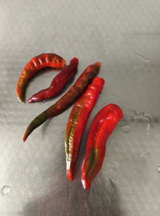 Stir-fried Dried Tofu with Red Chili Peppers