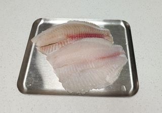 Slivered fish
