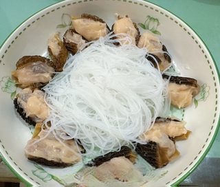Morel Mushroom Stuffed Shrimp Paste