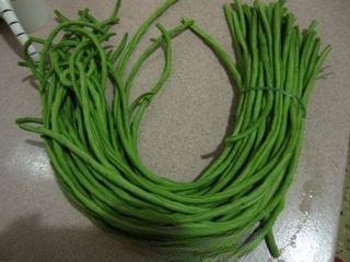 Healthy pickled long beans ready to eat in 24 hours