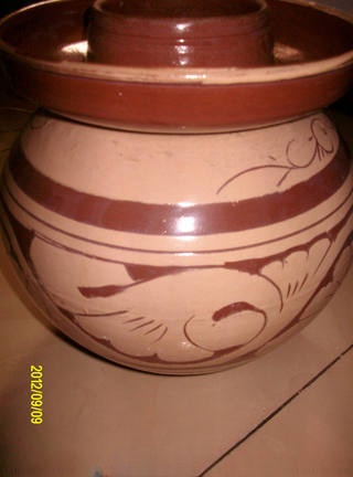 A jar of pickles
